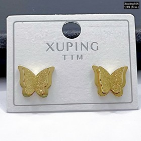 Сережки Xuping14К 10796 (1см.)